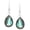 Labradorite, variant on Natural Moonstone Sterling Silver Dangle Earrings for Women - White Stone June Birthstone Pear Shape Gemstone Handmade Drop Earrings - Gifts for Wedding Anniversary Valentien's day
