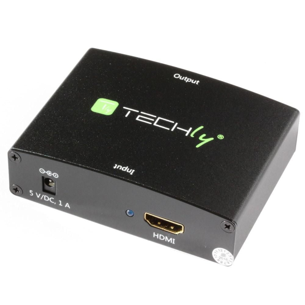 Techly Convertisseur HDMI vers VGA / Résolutions audio jusqu'à 1080p @ 50/60 Hz.