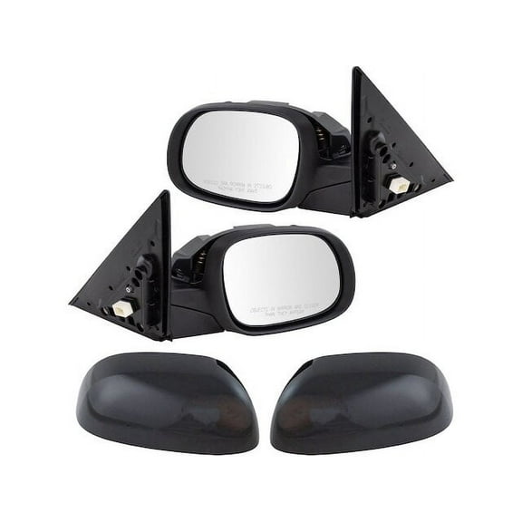 Door Mirror Set 2 Piece - Compatible with 2014 - 2019 Kia Soul 2015 2016 2017 2018