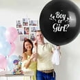 thumbnail image 2 of Xihbxyly Globo para Revelar El Género de Tu Bebé, Globo para Niño o Niña, 2 Globos de 36 Pulgadas con Confeti En Forma de Corazón, Suministros para Fiesta de Revelación de Género de Baby Shower., 2 of 4