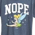 thumbnail image 3 of Tinker Bell - Nope Pouty Face - Women's Short Sleeve Graphic T-Shirt, 3 of 5