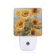 thumbnail image 1 of Fotbe Sunflower Field Art Luz Nocturna LED, Luz de Noche con Sensor de Luz Natural de Anochecer a Amanecer, Se Enchufa a la Pared, Blanco Cálido 0.5W-US, 1 of 7