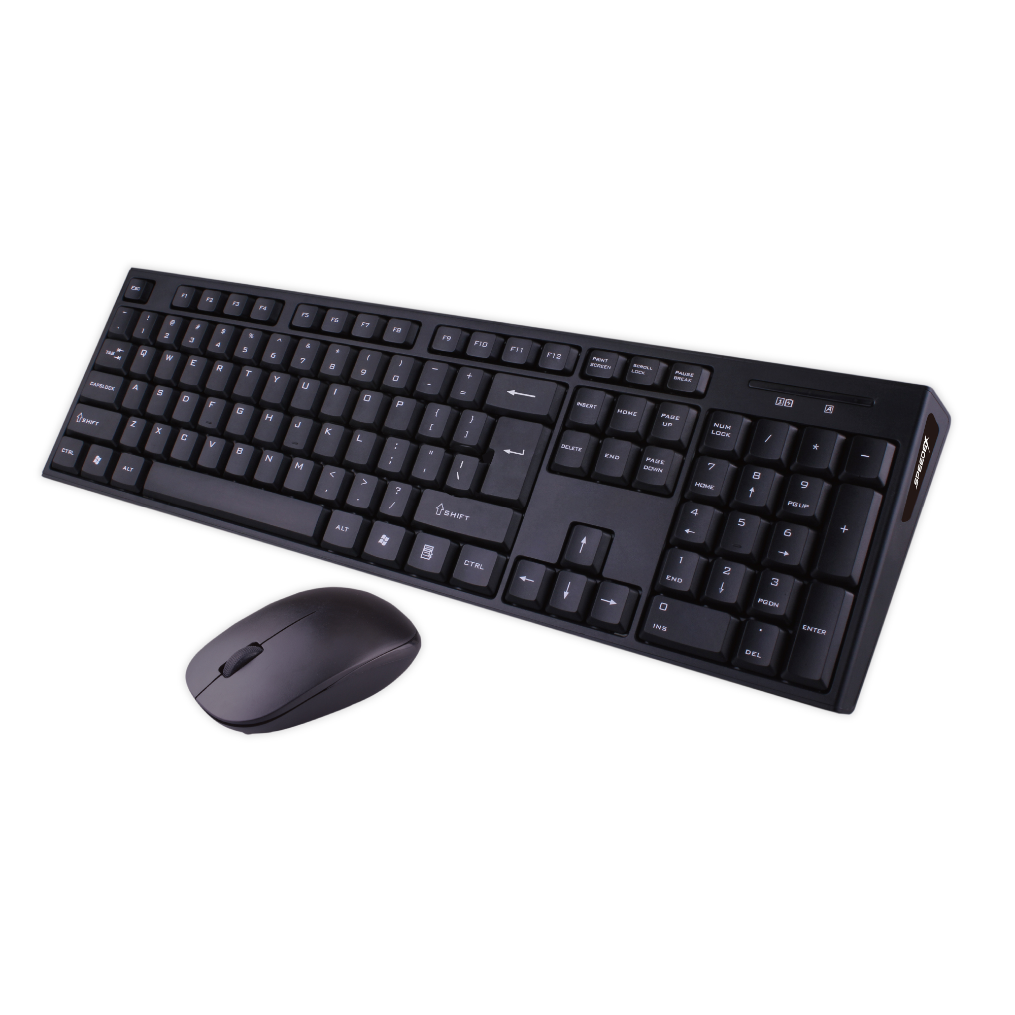 Speedex 2.4G Wireless Keyboard & Mouse Desktop Combo, Black | Walmart