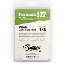 White Chocolate Mint Wax Melts - Highly Scented   Natural Oils - Shortie's Candle Company