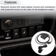thumbnail image 3 of Arnés de Radio Estéreo Unique Bargains para BMW E39 E46 E53 Adaptador AUX Bluetooth Conveniente Cable de Música Micrófono Manos Libres 1 Set, 3 of 7