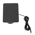thumbnail image 2 of Panel de 5 W con soporte, cable de 3 m, cargador de teléfono, kit solar de seguridad para el hogar para alimentar su cámara, 2 of 8