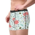 thumbnail image 2 of Uemuo Cute Flamingo Pattern Men's Boxer Briefs,Trunk Anti-Chafing,Comfortable, Durable, and Stylish Underwear-X-Large, 2 of 9
