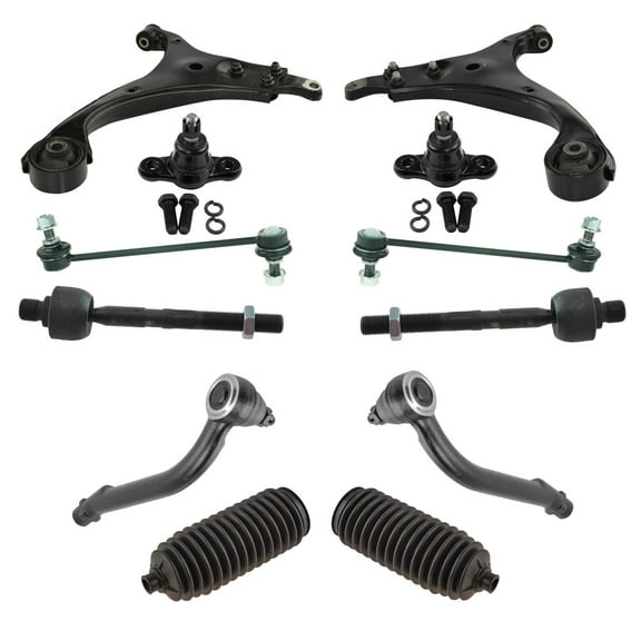 TRQ Front Steering & Suspension Kit Fits 2007-2010 Hyundai Elantra PSA45743