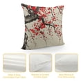 thumbnail image 4 of YINGXI Throw Pillow Covers, Decorative Japanese Cherry Tree Pillow Cover for Living Room Bedroom, Couch Sofa Chair Bed Pillow Cover Home Outdoor Pillowcase 22x22in, 4 of 5