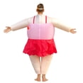thumbnail image 3 of Disfraz de bailarina inflable para adultos, divertidos trajes gordos, disfraces de Halloween, 3 of 13
