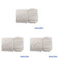 thumbnail image 3 of tredstone Color Rope Roll Twine String Cord DIY Handmade String Accessories Craft Scrapbooking Making Tool White 2mm x 25m 3Set, 3 of 6