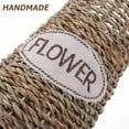 thumbnail image 4 of Shisuyan Woven Vase Brown 1Pcs 11.8x3.5in, 4 of 9