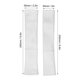 thumbnail image 4 of 2PCS Glass Fibre Finger Cots Thermal Insulation Finger Covers TIG Welding Fingertip Protector XL L Size White, 4 of 5