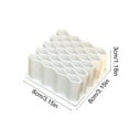 thumbnail image 2 of Wave-shaped Storage Rack for Medicines and Ointments - Desktop Organizer with Compartments for Glue, Tubes, Lipsticks, and Small Cosmetic Items, 2 of 6