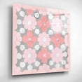 thumbnail image 3 of Epic Art 'Pink and Gray Pattern 3' by Stellar Design Studio, Acrylic Glass Wall Art, 12"x12", 3 of 8