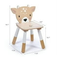 thumbnail image 3 of Tender Leaf Toys - Forest Table and Chairs Collections - Adorable Kids Size Art Play Game Table and Chairs - Made with Premium Materials and Craftsmanship for Children 3+ (Forest Deer Chair), 3 of 3