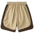 thumbnail image 4 of Men's Outdoor Beach Shorts Quick Dry Lightweight Baggy Cargo Shorts with Zipper Pockets Big and Tall Size M-3XL Khaki, 4 of 6