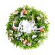 thumbnail image 5 of Corona de primavera para puerta delantera, decoración de corona de flores, guirnalda colgante de hojas de 45cm para fiesta, granja, pared de, 5 of 9