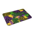 thumbnail image 2 of Disketp Mardi Gras7 Mat For Front Door Outside - Doormat Outdoor Entrance - Welcome Mats Outdoor,Outside Entry And Outdoor Entrance 16''X24'', 2 of 9
