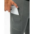 thumbnail image 3 of Mallas de una pierna para hombre, para baloncesto, bolsillos laterales, entrenamiento físico MABOTO Gris/XL, 3 of 7