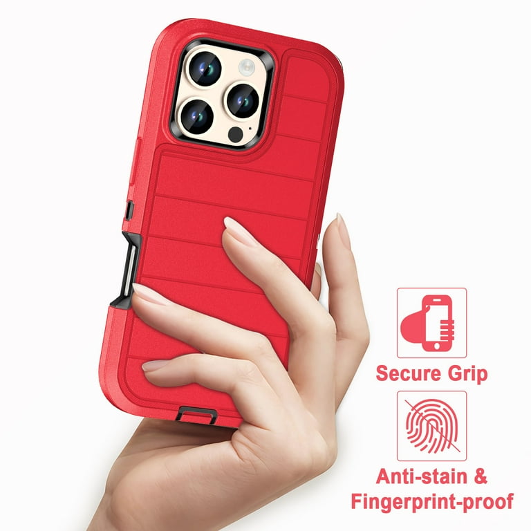 Petocase iPhone 16 Pro Case, Military Grade Shockproof Drop