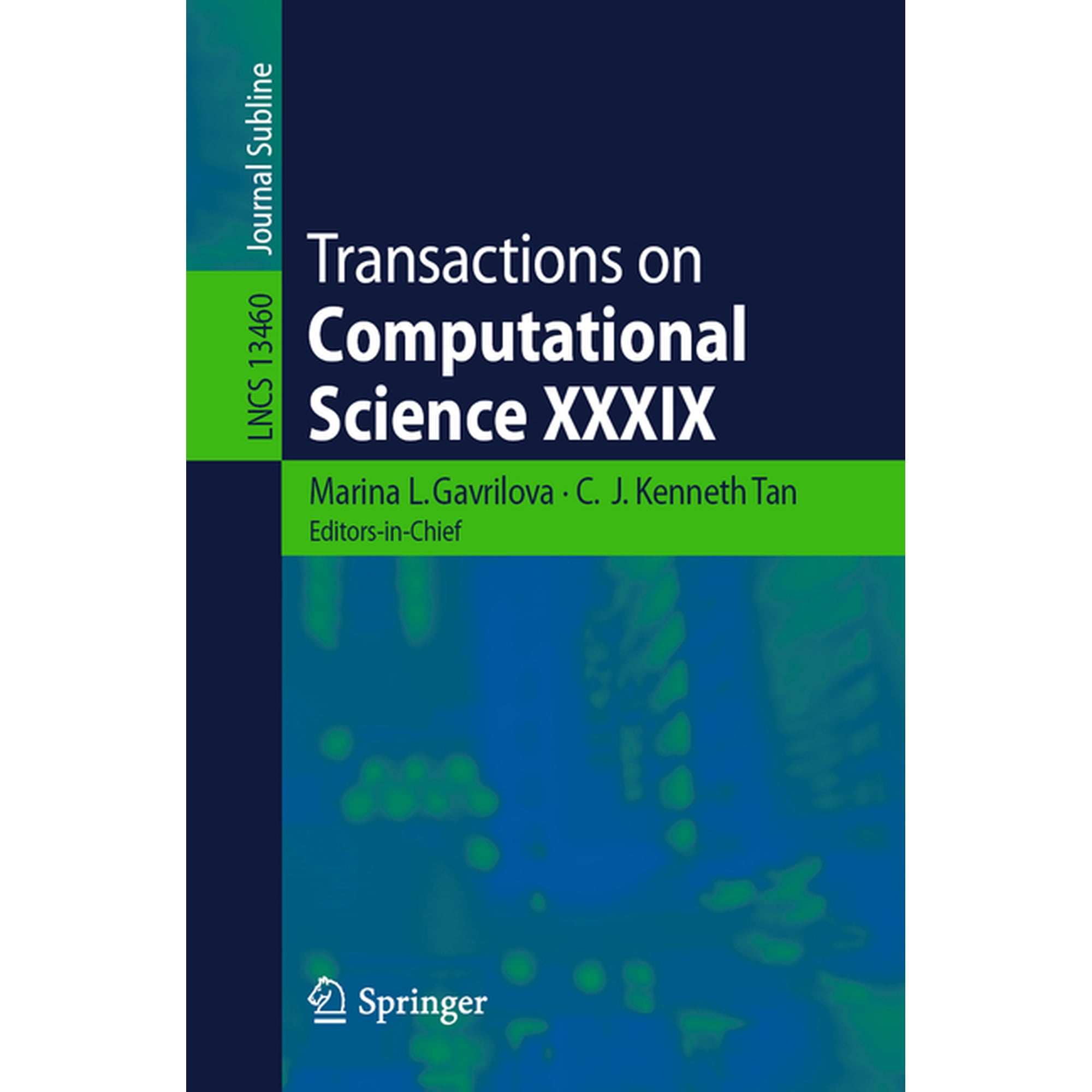 Transactions on Computational Science XXXIX (Paperback)