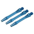 thumbnail image 1 of Ejes de dardos Uxcell de 35 mm, varillas de dardos de aluminio de rosca 2BA medianas - Paquete de 3 (Azul cielo), 1 of 5