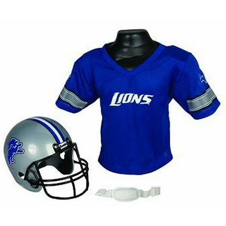 Franklin NFL Youth Helmet and Jersey Set, Detroit Lions