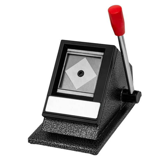 Perforadora manual para fotos de pasaporte, para tarjetas de identificación, recortadora de imágenes, herramienta de corte de papel para escuela,