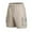 Khaki^, variant on Jjayotai Mens George Shorts, Men Fashion Solid Color Loose Comfortable Straight Leg Workout Shorts, Shorts Men