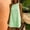 Green, variant on Sleeveless Sundresses for Women Plaid Crew Neck Preppy Midi Tank Dress Flowy Above Knee Cotton Vacation Beach Sundress Red S