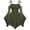 Army Green, variant on Women Renaissance Boho Fairy Dresses, Solid Off Shoulder Bell Sleeve Waist Cinch Flowy Mini Dress with Pockets Vintage Bohemian Party Outfit Army Green L