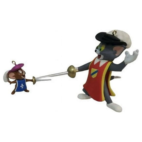 TWO MOUSEKETEERS - TOM AND JERRY - HALLMARK ORNAMENT