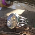 thumbnail image 2 of Labradorite 925 Sterling Silver Ring: Oval Gemstone Cocktail Ring, 2 of 6