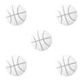 thumbnail image 3 of stanreset 4pcs Mute Door Rear Wall Crash Waterproof Anti -Collision Pad Basketball Style 5cm white 5Set, 3 of 6