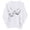 00-White2788, variant on Oiyii Holding Hands Heart Line Print Sweatshirt for Little Girls Oversize Crew Neck Soft Pullover Sweatshirt Top,White