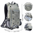 thumbnail image 2 of AUXDIQ Hiking Backpack 15L Lightweight Backpack Travel Daypack for Women Men Grey, 2 of 6