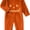 Fluorescence Yellow, variant on Pumpkin Halloween Costume for Adult, Onesie Long-Sleeve Hooded Loungewear, Cute Jack-O-Lantern Cosplay Sleepwear for Halloween Holiday Party