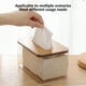 thumbnail image 4 of Caja de Pañuelos Escandinava Xihbxyly con Cubierta de Tablero compuesta, 4 of 7