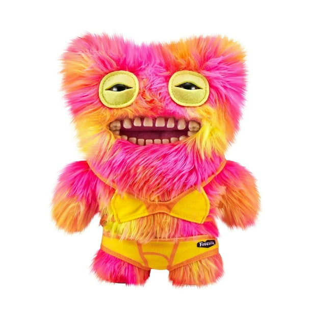 HIXOWIA Fuggler Funny Ugly Monster Beach Fugg, Fugglers Plush Toys Collectible K, Soft Plushies Stuffed Animal Fuggler with Teeth Birthday Halloween Christmas Gifts for Kids 4+