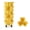 Yellow, variant on 6 Tier Stackable Vertical Planter Tower with Removable Wheels, 16 Plant Sites Garden Tower, Space Saving Garden Planter for Vegetables & Herbs, Indoor Outdoor