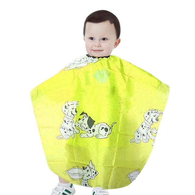Capa impermeable para corte de pelo para niños, peluquero, capa para peinar el cabello, salón profesional en casa