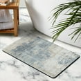thumbnail image 3 of 20x32 inch Modern Abstract Gray Runner Rug: Luxury and Comfort in One - Non-Slip, Low-Pile, Machine Washable - Perfect for Bathroom, Kitchen, Hallway, 3 of 5