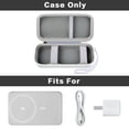 thumbnail image 2 of Funda para batería magnética Anker, cargador portátil inalámbrico plegable de 10.000 mAh, batería externa de 5000 mAh (MagGo), color blanco, 2 of 7