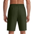 thumbnail image 6 of Gamivast Plus Size Shorts for Men Quick Dry Elastic Waist Hiking Utility Cargo Shorts with Pockets Lightweight Stretchy Outdoor Fishing Travel Tactical Summer Wear Green XL, 6 of 7