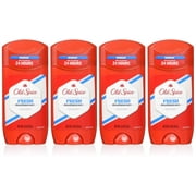 Old Spice High Endurance & Long Lasting Deodorant, Fresh Scent, 3oz, 4-Pack