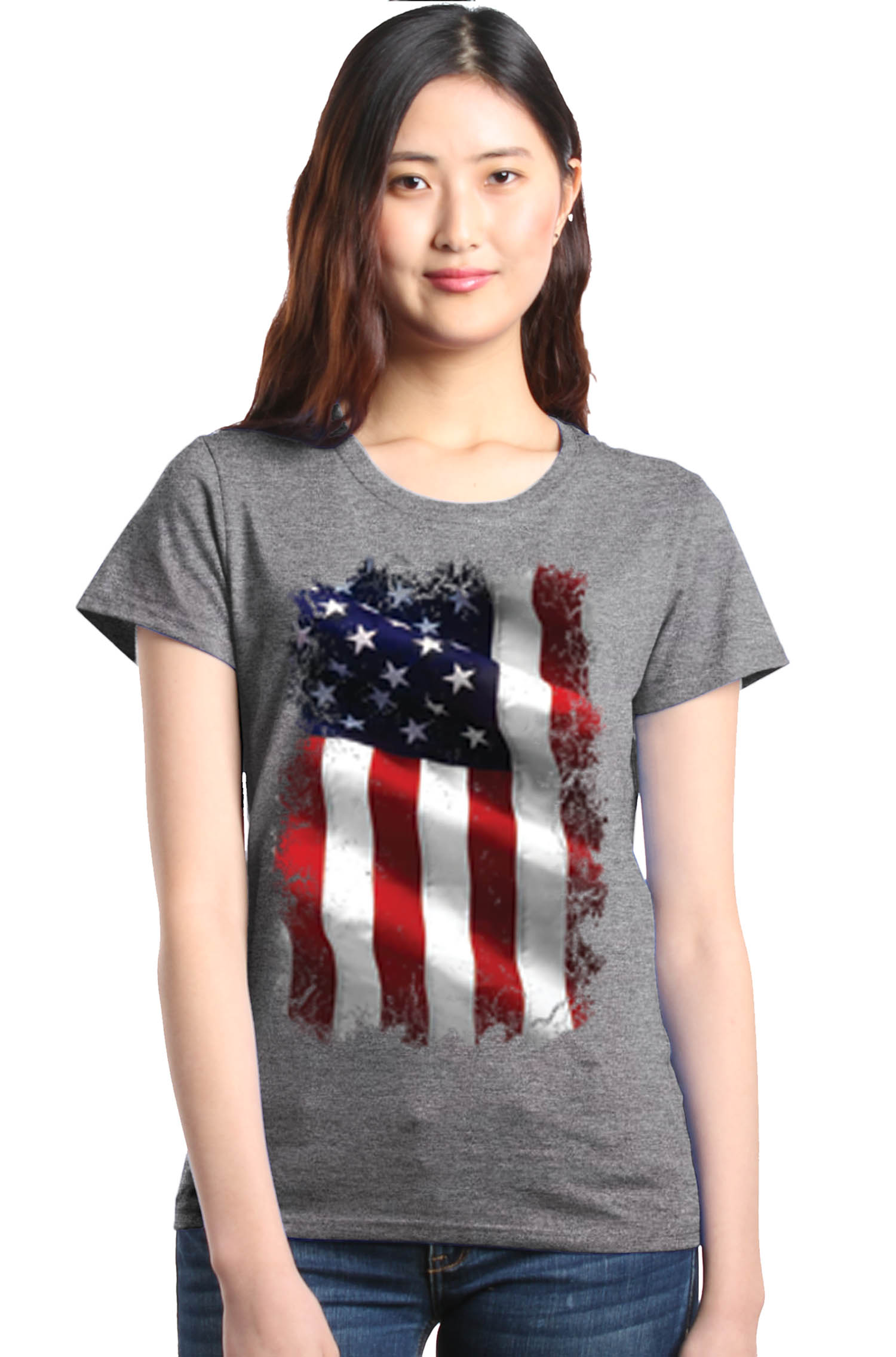 Shop4Ever   Shop4Ever Women's Patriotic American Flag 4th Of July USA