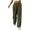 C45 Green, variant on Gbsyewxs Womens Pants Elastic Waist Solid Color Straight Leg Pull On Casual Pants For Women Beige