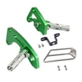 thumbnail image 1 of Colaxi 2Pcs Motorcycle Rear Foot Pegs Footrests Race Pedals Step Footpegs Replacement Anti Scalding Protection Plate for Klx230 Green, 1 of 8