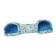thumbnail image 5 of Jaula lavable para hámster, túnel para esconderse, juguete para cobayas muñeco de nieve azul, 5 of 9